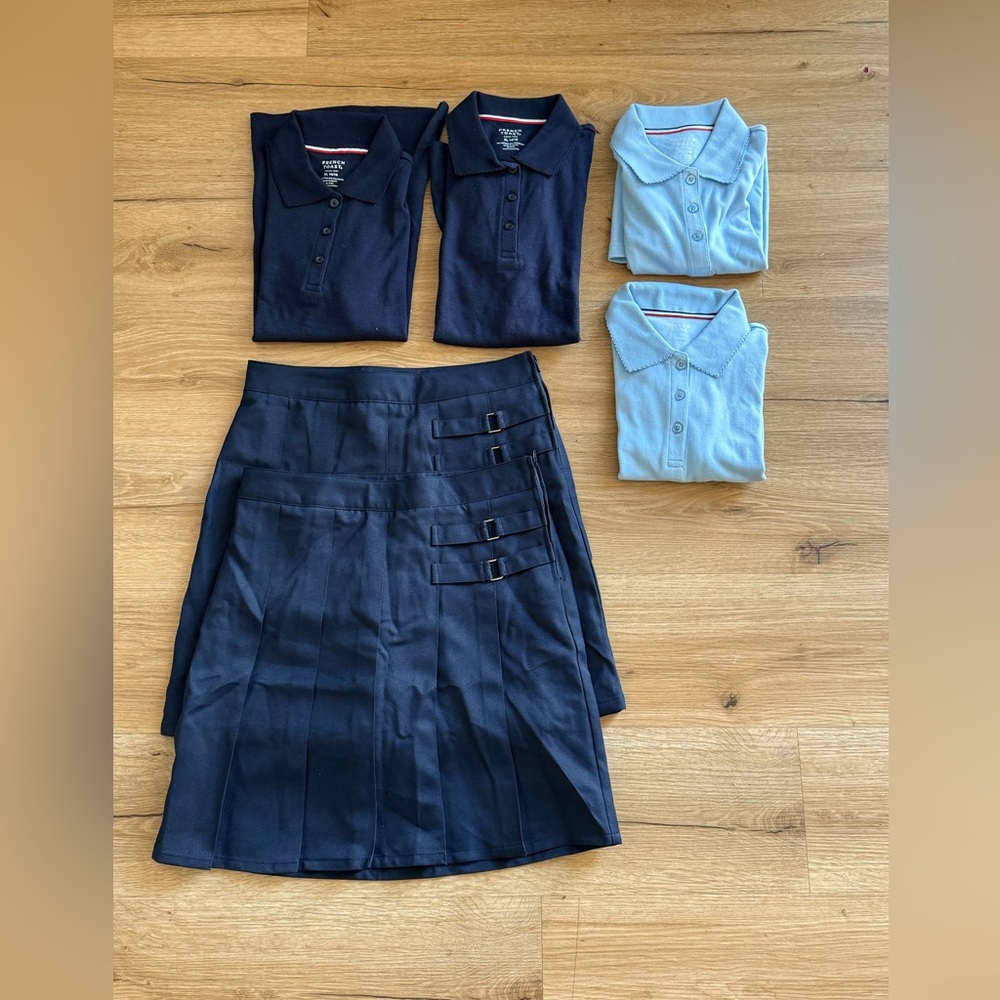 French Toast Girls Navy uniform sets - size 14/16